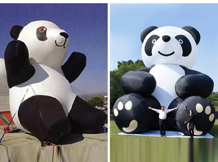 信丰熊猫活动卡通气模